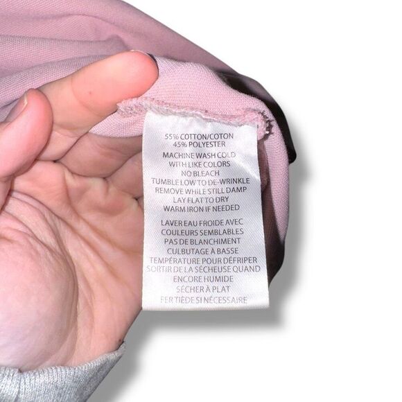 Robert Barakett Blush Pink Open Collar Knit Polo Shirt XL - Picture 5 of 7